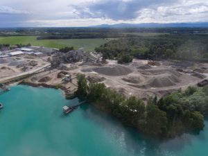 Kieswerk Rimsinger Baggersee