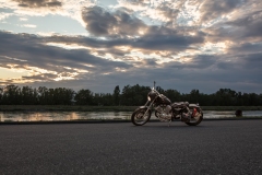 Yamaha XV 535 Virago Custom  by Lack&Leder